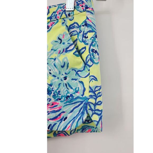 Lilly Pulitzer Adie Shorts Size 00 Summer Comfort Beach Casual - Picture 4 of 6